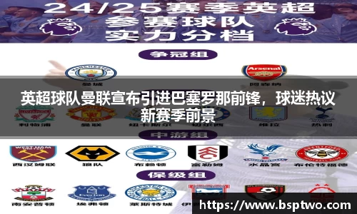 英超球队曼联宣布引进巴塞罗那前锋，球迷热议新赛季前景